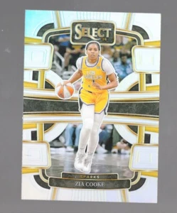 2024 Panini Select WNBA Concourse Silver Flash Prizm Zia Cooke #47 - Picture 1 of 2