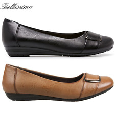 Bellissimo Women's Michelle Flats Shoes Comfortable Classic Casual