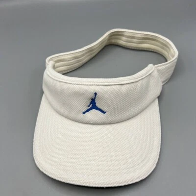 Sombrero visera Air Jordan para hombre blanco mediano-grande Jumpman elástico ajustado golf M-L Foto 1 de 4