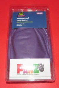 Top Paw Rubber Waterproof Dog Boots Size Large 12 count Made In USA ~ Fast Ship! - Picture 1 of 2