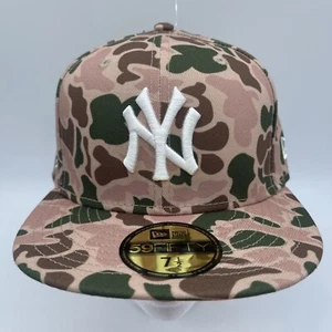 New York Yankees New Era Pato Camuflaje 1996 Serie Mundial 59Fifty Ajustado Talla 7 1/2 - Imagen 1 de 8