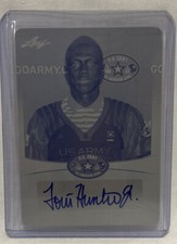 2013 Leaf US Army All-American Bowl 1/1 Torii Hunter Jr #BA-TH1 Auto Plate