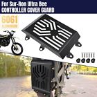 Black CNC Aluminum Controller Cover Guard Protective Kit For Sur Ron Ultra Bee