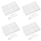 4 Sets Storage Plate Dotting Tray Multi-Functional Funnel Row