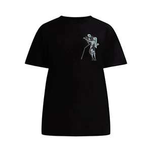 Women’s Black Nightmare Before Christmas Graphic Tee size XXS (00) - Picture 1 of 4