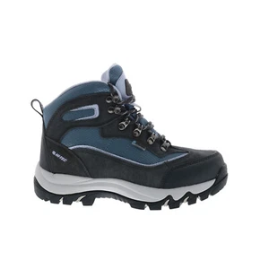 Hi-Tec Skamania Mid Waterproof CH80049W-VD Womens Gray Suede Hiking Boots - Picture 1 of 4