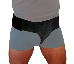 Hernia BELTTruss cinturón para hombre soporte único ingle hernia cinturón soporte - Imagen 1 de 8