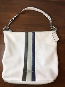 Coach Abby Bag With Varsity Stripe - Picture 1 of 21
