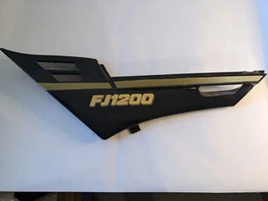 Yamaha FJ1200 Side Cover (Left) Midnight Blueand Gold - Picture 1 of 9