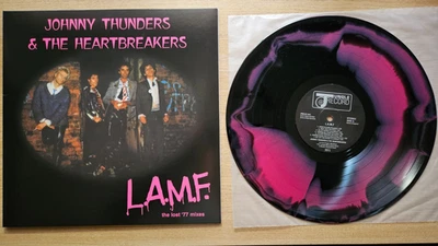 Johnny Thunders – L.A.M.F. (The Lost '77 Mixes)  Pink/Black Vinyl LP RSD 2015 NM Foto 1 de 4