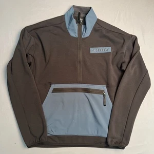 Adidas Terrex TX Mid Hiking Mountain Trail mezza zip pullover felpa uomo M - Foto 1 di 7