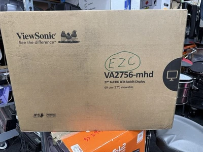 Monitor ViewSonic VA2756-mhd 27" Full HD LED retroiluminado 1080p IPS novo - Imagem 1 de 4