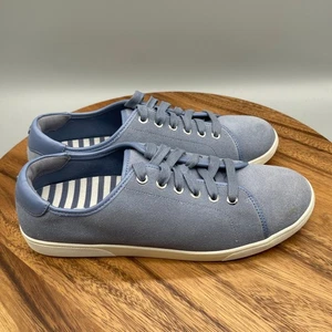 Vionic Brinley Shoes Womens 10 Wide Blue Orthotic Lace Up Casual Comfort Sneaker - Picture 1 of 9