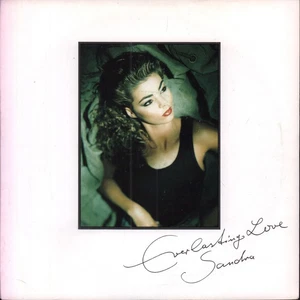 Sandra Everlasting Love 7" vinyl UK Siren 1988 silver injection label design in - Picture 1 of 3