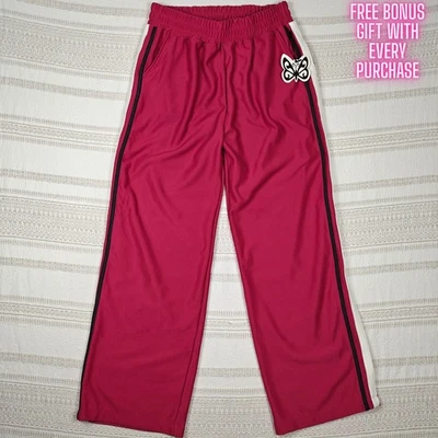 Pantalones deportivos autoestima pierna ancha rosa oscuro talla grande nuevos con etiquetas Foto 1 de 4