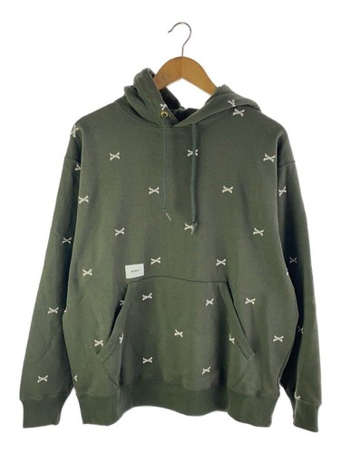ACNE STUDIOS Felpa con cappuccio quartiere ACNE HOODY CTPL.TEXTILE 2 cotone kaki modello completo usata