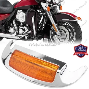 Luz punta guardabarros delantero apta para Harley Davidson Electra Tri Glide Road King FLHR - Imagen 1 de 19