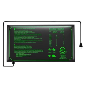 Seedling Heat Mat 11.5"x 22.5",25W Waterproof Warm Hydroponic Heating Pad for... - Picture 1 of 7