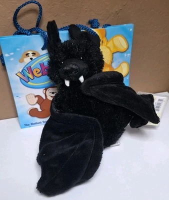 Webkinz Bat HM367 New With Sealed/Unused Code & Gift Bag! NWT Webkinz - Image 1 of 4
