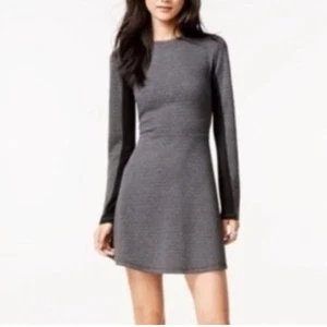 Rachel Roy Gray Long Sleeve Skater Style Dress Size XXL NWT - Picture 1 of 8