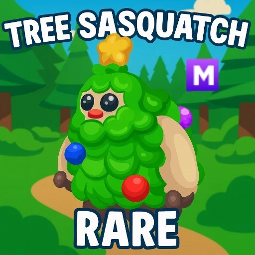 MEGA NEON TREE SASQUATCH (NEW) ADOPT A PET FROM ME - CHEAPEST ON EBAY
