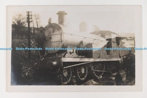 Postal de accidente de locomotora C030102 RP - Imagen 1 de 4