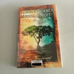 Ray Bradbury Summer morning, Summer night hardcover exlibrary first U.S edition - Picture 1 of 7