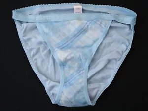 NEW Victoria's Secret VTG Y2K 100% Cotton Signature String Bikini Panties SMALL - Picture 1 of 7