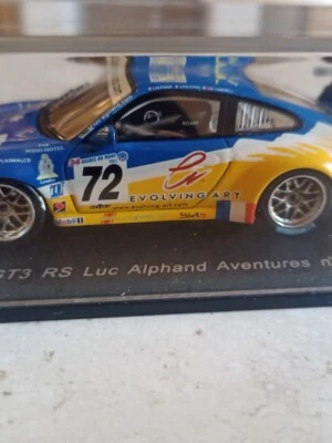 Spark 1/43 Porsche 911 GT3 RS Luc Alphand Aventures #72 LM 2005 - Immagine 1 di 4