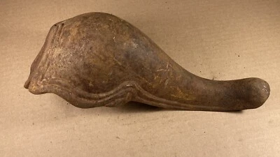 Antique Cast Iron Leg Foot for Wood Coal Burn Pot Belly Stove Parlor Parts Legs - Image 1 of 4