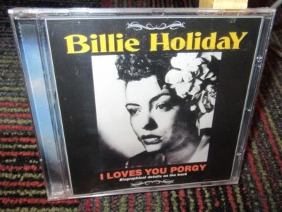 BILLIE HOLIDAY: I LOVES YOU PORGY MUSIC CD, 16 GREAT ORIGINAL/LIVE RECORDINGS - Image 1 of 2