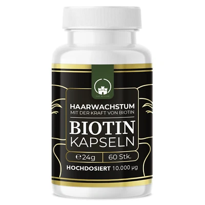 Saint Nutrition® Biotin Haarwachstum Kapseln hochdosiert Haarausfall