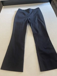 PRADA BLACK BOOTCUT PANT SZ 42 - Picture 1 of 3