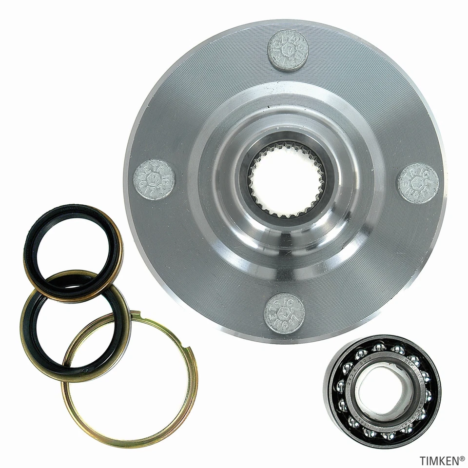 Wheel Bearing and Hub Assembly Front Timken For 1998-2002 Chevrolet Prizm FWD — 第 1/4 张图片