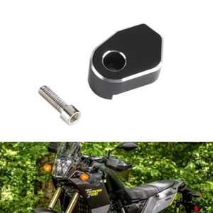 Black Rear ABS Cable Guard Cover Repairing Accessory For Yamaha Tenere 700 Rally - Foto 1 di 9
