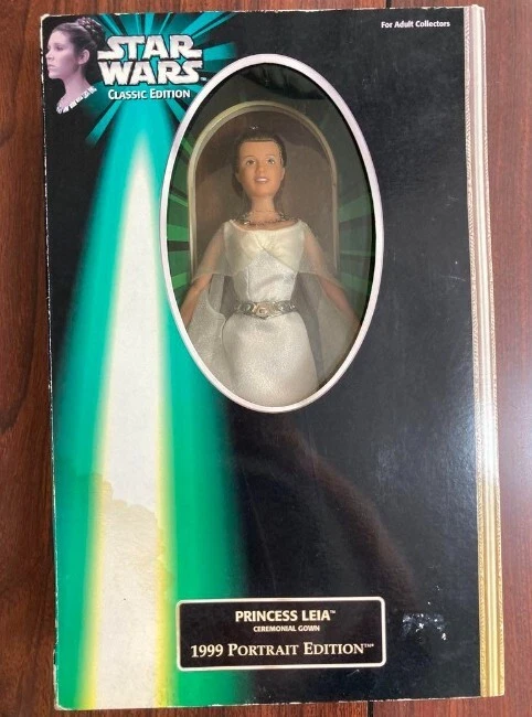 Figura de la princesa Leia de Star Wars lanzada por TOMY 1999 EDICIÓN RETRATO rara Foto 1 de 4