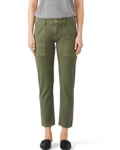 Citizens of Humanity Leah Cargo Pants Size 27 Fatigue Green Ankle Skinny Stretch - Picture 1 of 7