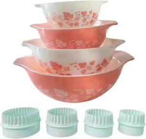 4 Piezas Soportes de Exhibición para Cuencos de Cenicienta Mixtos Pyrex, Anillos Apiladores Nuevos - Imagen 1 de 3