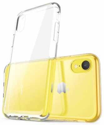 For iPhone XR case, SUPCASE [Unicorn Beetle Style] Hybrid Protective Clear Cover - Image 1 of 4