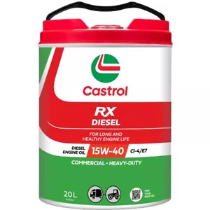 Castrol RX Diesel 15W-40 CI-4/E7 20L 3418225 - Picture 1 of 2