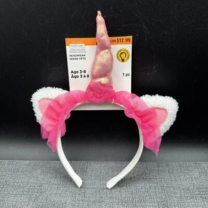 Diadema Unicornio Iluminar Halloween Disfraz Accesorios para el Cabello Niños Cumpleaños 3-8 - Imagen 1 de 6