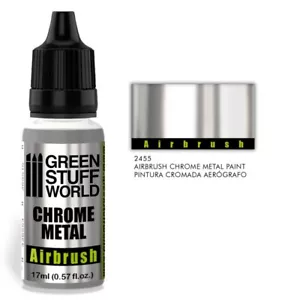 Airbrush Chromfarbe - Metallfarben Silberfarbe Chrome paint Chrom farbe - Bild 1 von 1