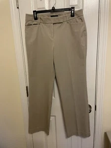 Talbots Womens Size 10 Khaki Tan Pants Stretchy & Comfortable - Picture 1 of 5