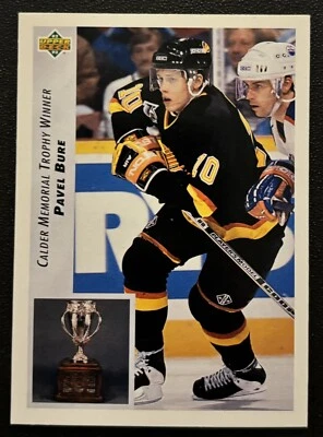 Pavel Bure 1992 Upper Deck #431 Calder Memorial Trophy Winner - Image 1 of 2