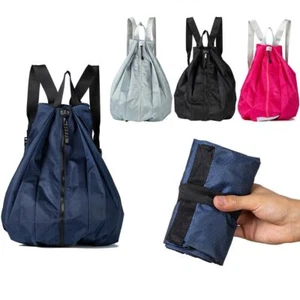 Portable Folding Travel Bag Thickened Compact Day Pack Outdoor Backpack Men - Picture 1 of 16