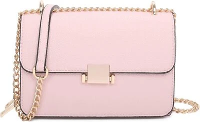 Mujer Bolsos de Hombro Bandolera Bolsos Cuero PU Moda Amplio No.1 Rosa  Foto 1 de 4