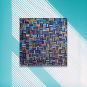 'Sitting On A Cornflake...' Blue and beautiful. Acrylic on canvas. - Picture 1 of 2