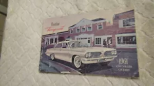 Vintage Original OEM Pontiac Tempest 1961 Owners Guide - Bild 1 von 11
