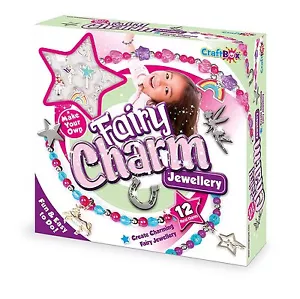 FAIRY CHARM JEWELLERY KIT BY CRAFTBOX FROM INTERPLAY - BRAND NEW! - Picture 1 of 2