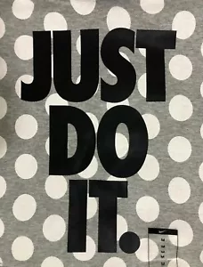 Nike Sportswear JDI Pullover Hoodie Polka Dot Gray White BV5529-063 Sz M - Picture 1 of 4